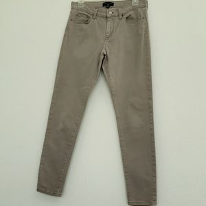 Banana Republic skinny leg pants/jeans, Size 28/6, taupe